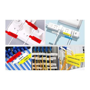 NIIMBOT Etikettenrolle für Etikettendrucker gelb, 40,0 x 38,0 + 25,0 mm, 1 x 100 Etiketten