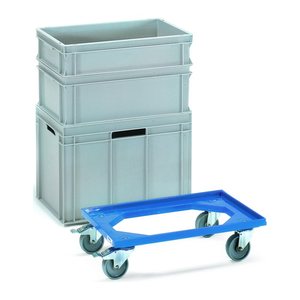 fetra Eurokastenroller 13590 blau 42,1 x 62,1 x 16,5 cm