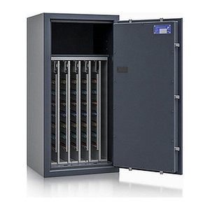 ISS safe4key Schlüsseltresor grau mit 600 Haken, Elektronikschloss, 50,0 x 42,0 x 100,0 cm, 1 St.