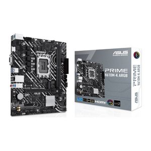 ASUS PRIME H610M-K ARGB (INTEL,1700,DDR5,mATX)