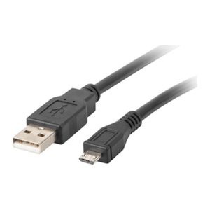 LANBERG USB Micro(M)->USB-A(M) 2.0 Kabel 1m schwarz