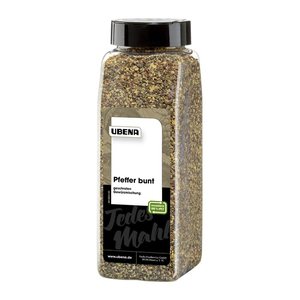 UBENA  Bunter Pfeffer geschroten Gewürz, 500,0 g
