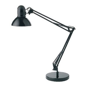ALBA ARCHITEKT LED Schreibtischlampe schwarz