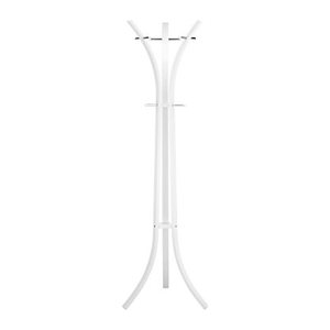 ALCO Kleiderständer 2873-10 weiß Metall 9 Haken 55,0 x 178,0 cm, 1 St.