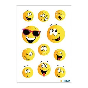 HERMA Aufkleber 15042 Smiley, 33 Etiketten