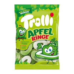 Trolli APFEL Ringe Fruchtgummi 150,0 g, 1 St.