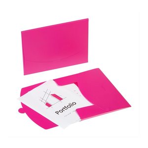PAGNA Dokumententasche Wallet DIN A4 pink glatt 0,43 mm, 1 St.