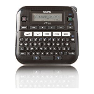 brother P-touch D210VP Beschriftungsgerät schwarz