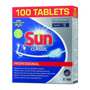 Sun PROFESSIONAL CLASSIC Spülmaschinentabs, 100 St.
