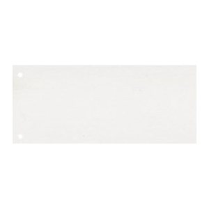 bene Trennstreifen weiß, 180 g/qm Karton 24,0 x 10,5 cm, 100 St.