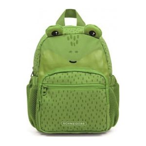 SCHNEIDERS Kindergartenrucksack Frosch Kunstfaser grün