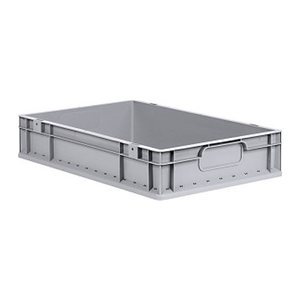 Allit ProfiPlus Eurobox grau 40,0 x 60,0 x 12,0 cm, 1 St.