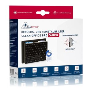 Clean Office Drucker Feinstaubfilter Carbon 150x120x50mm 1er