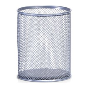 Zeller Stiftehalter Meshline alufarben Metall, lackiert 11,0 x 11,0 x 13,6 cm