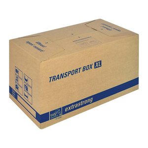 tidyPac® Umzugskartons Transport Box XL 69,0 x 35,5 x 37,0 cm, 10 St.