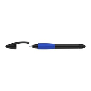 Schneider Base Ball Tintenroller schwarz-blau 0,6 mm, Schreibfarbe: blau, 1 St.