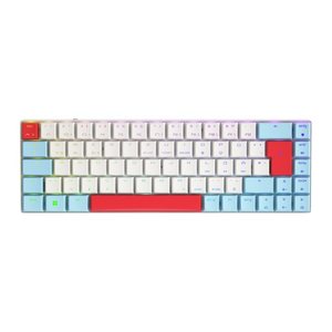 CHERRY MX-LP 2.1 COMPACT Gaming-Tastatur kabellos weiß