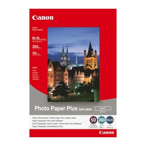 Canon Fotopapier SG-201 10,0 x 15,0 cm satiniert 260 g/qm 50 Blatt