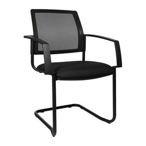Topstar Besucherstühle BtoB 20 BB400A G200 schwarz Stoff, 2 St.