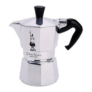 BIALETTI Moka Express 2 Espressokocher silber, 2 Tassen