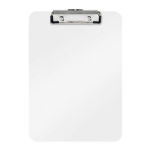 LEITZ Klemmbrett WOW 3971 DIN A4 weiß Kunststoff, 1 St.
