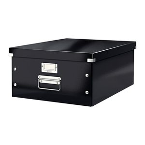 LEITZ Click & Store Aufbewahrungsbox 36,0 l schwarz 36,9 x 48,2 x 20,0 cm, 1 St.