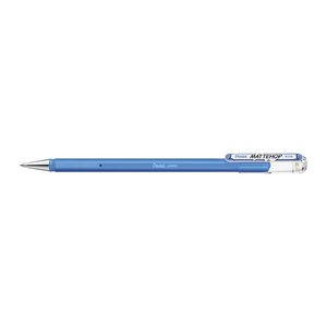 Pentel Mattehop Gelschreiber himmelblau 0,5 mm, Schreibfarbe: blau, 1 St.