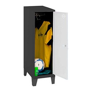 Simonrack Spind SIMONLOCKER DISM SINGLE anthrazit, weiß 8425437120329, 1 Schließfach 30,0 x 50,0 x 101,5 cm