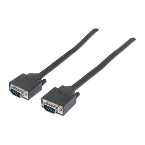 MANHATTAN SVGA Kabel HD15 St/St 1.8m schwarz