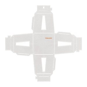 FISKARS® Stanzschablone 3D Laternen Vorlage weiß