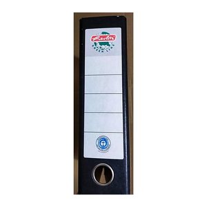 herlitz maX.file nature Ordner schwarz marmoriert Karton 8,0 cm DIN A4, 1 St.