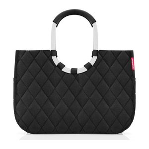reisenthel® Einkaufskorb loopshopper L Kunstfaser rhombus black