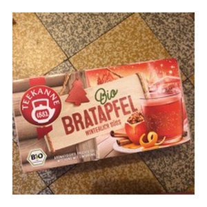 TEEKANNE Bio Bratapfel Bio-Tee 18 Portionen