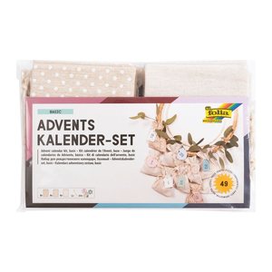 folia Adventskalender basic natur