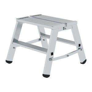 MUNK Klapptritt 50094 silber 2x 2 Stufen, H: 46,0 cm