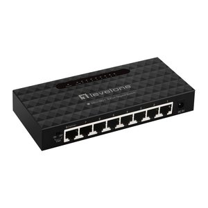 LevelOne Switch 8xGE unmanaged Plastik