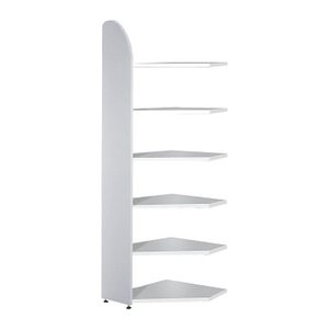 Kerkmann Eckregal Dante lichtgrau 60,0 x 32,5 - 60,0 x 225,0 cm, 1 St.