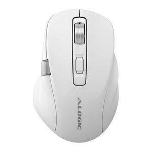 Alogic Mouse Wireless USB C 125-1000Hz 700mAh apex weiß