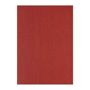 LMG Rückwände für Bindemappen rot, DIN A4 240 g/qm, 100 St.
