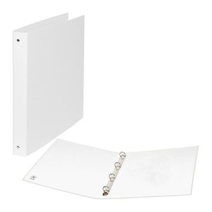 DONAU Ringbuch 4-Ringe weiß 2,5 cm DIN A4, 1 St.
