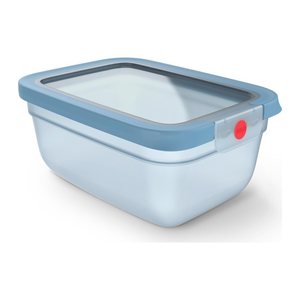 emsa Frischhaltedose ONECLICK 9,4 cm hoch blau 1,5 l, 1 St.