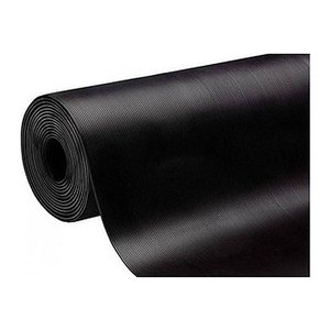 WESEMEYER Riefen-Gummimatte schwarz 100,0 x 150,0 cm