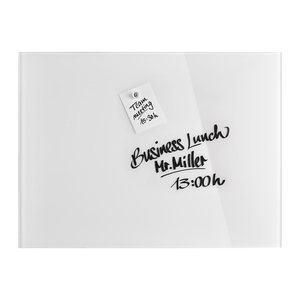 magnetoplan Glas-Magnettafel 80,0 x 60,0 cm briliant-weiß