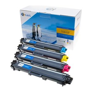 G&G Toner 4er Set für Brother TN241/242/245/246 BK/C/M/Y