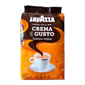 LAVAZZA Crema E Gusto Tradizione Italiana Kaffeebohnen, Arabica- und Robustabohnen kräftig, 1 kg