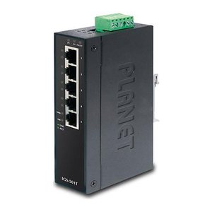 PLANET 5-Port 10/100TX Industrial Fast Ethernet Switch