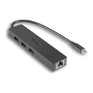 i-tec® USB-Hub Advance Series Slim USB-C 3-fach schwarz