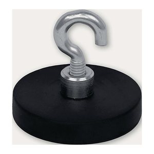 EICHNER Magnethaken schwarz, Metall Ø 3,6 x 1,7  cm, 5 St.