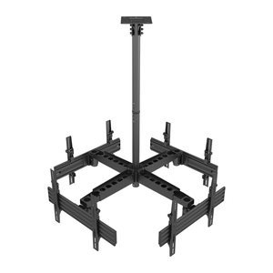 Equip Deckenhalterung 32"-65"/4TFT 30Kg Quad-Screen sw lite Retail (Speditionsversand)