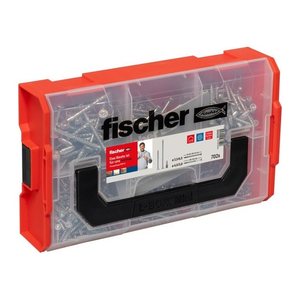 fischer Holzbauschrauben-Sortiment FixTainer PowerFast II TX 562928 3,5/4/5 mm x 16/30/35/40/50 mm